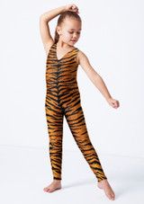 V-dip catsuit TIG Front [Patterned]