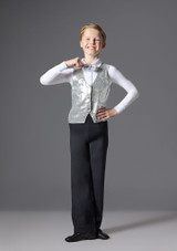 Jolista Dapper Dynamo Costume Silver Front [Silver]