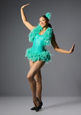 Jolista Curtain Call Costume Turquoise Front 2 [Blue]