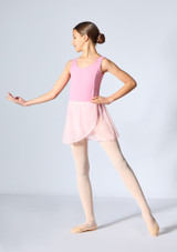 Freed RAD Belle Girls Wrap Skirt Pale Pink Front 5 [Pink]