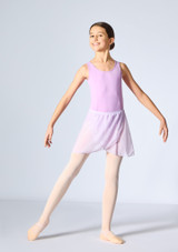 Freed RAD Belle Girls Wrap Skirt Lilac Front [Purple]