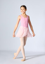 Freed RAD Belle Girls Wrap Skirt Pale Pink Front 4 [Pink]