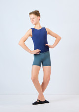 Freed RAD Ash Mens Leotard Navy Blue Front [Blue]