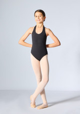 Move Dance Teen Skylar Leotard Black Front [Black]