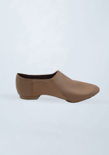 Capezio Nova Split Sole Jazz Shoe Caramel Back 2 [Brown]