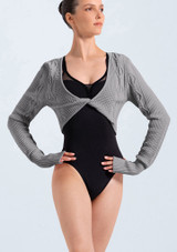 Bloch Madison Cable Knit Top Grey Marle Front [Grey]