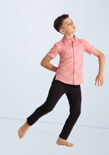 Weissman Boys Collared Lace Shirt Petal 5 [Pink]
