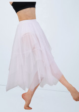 Weissman Soft Tulle Ruffled Skirt White [White]