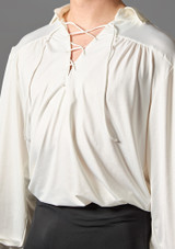 Mens Ballet Shirt Ivory Front 3 [White]