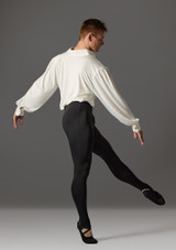 Mens Ballet Shirt Ivory Back 4 [White]
