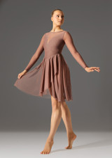 Jolista Stay Close Lyrical Costume Mocha Front [Brown]