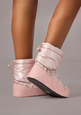 Metallic Bootie Pink Front 4 [Pink]