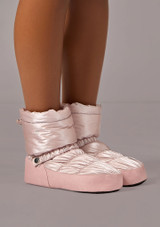 Metallic Bootie Pink Front 6 [Pink]