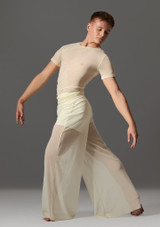Jolista Noble Wide Leg Trouser Ivory Front 4 [White]