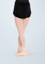 Intermezzo Ioanna Velvet Skirt Black Front 2 [Black]
