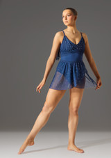 Jolista Heartlines Lyrical Costume Navy Blue Front 2 [Blue]