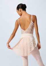 Capezio Yves Dance Skirt CYG Back 3 [Tan]