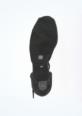 Diamant Ginger Ballroom & Latin Shoe 2" Black Sole [Black]