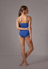 Move Dance Lexie Leotard Royal Blue Back [Blue]