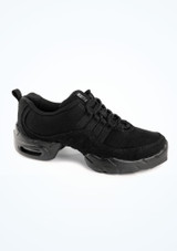 Bloch Boost Canvas Dance Sneaker - Black Black Main [Black]