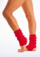 Stirrup Legwarmers 40cm Red Main [Red]