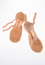 Bloch Pro Arch Split Sole Ballet Shoe - Flesh Pink Crop [Pink]