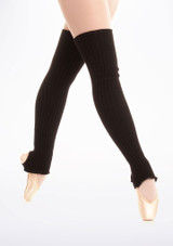 Stirrup Legwarmers 90cm Black Main [Black]