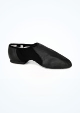 Bloch Neo-Flex Slip On Split Sole Jazz Shoe Black Main [Black]