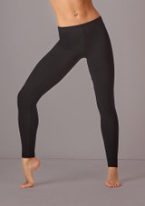 Move Dance Molly Footless Leggings Black Front [Black]