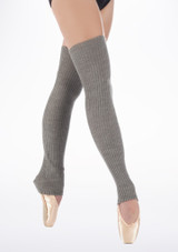 Capezio Classic Knits 27" Legwarmers Grey [Grey]