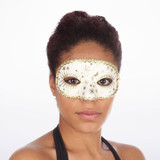 Domino Moon & Star Eyemask White Main [White]