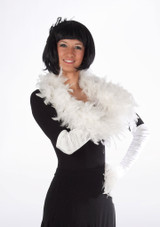 Feather Boa White Main [White]