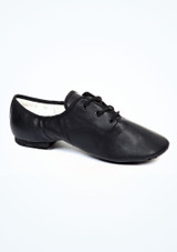 Alegra Basic Split Sole Jazz Shoe - Black Black Main [Black]