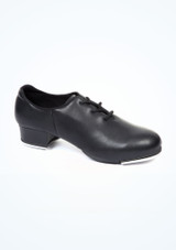 Move Dance Oxford Split Sole Tap Shoe Black Main 2 [Black]