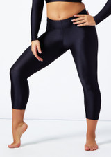 Alegra Shiny Crop Leggings Royal Blue Main [Blue]