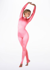 Alegra Shiny Aspen Catsuit Pink Main [Pink]