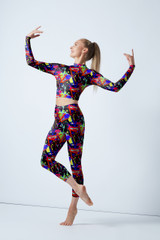 Alegra Patterned Raya Dance Top 2 [Patterned]