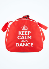 Tappers & Pointers Keep Calm and Dance Holdall Red 2 [Red]