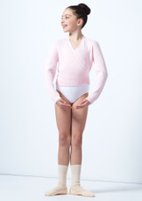 Move Dance Ella Ballet Wrap Pink Front [Pink]