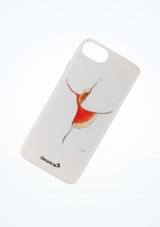 Danzarte Red Dancer iPhone 6/6s/7 Case White Main 2 [White]