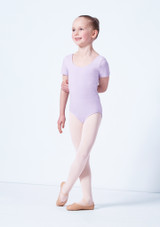 Move Dance Freya Girls Leotard Pink Front [Pink]