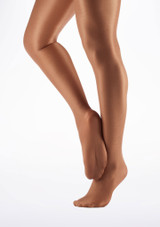 Danskin Shimmer Footed Dance Tights Toast Toast Main 2 [Brown]