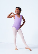 Move Dance Coco Girls Leotard Lavender Front [Purple]