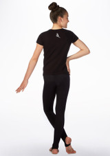 Elite Keep Calm Gymnastics T-Shirt Black Back [Black]