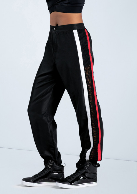 Weissman Sporty Stripe Jogger Pants Black [Black]
