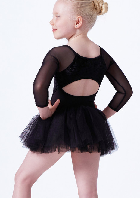 Bloch Girls Kelsey Tutu Leotard Black Back [Black]