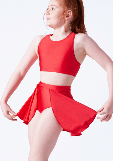 Alegra Shiny Darcie Skirt With Brief