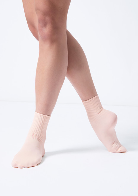 Capezio Ribbed Ballet Socks Capezio Ribbed Ballet Socks
