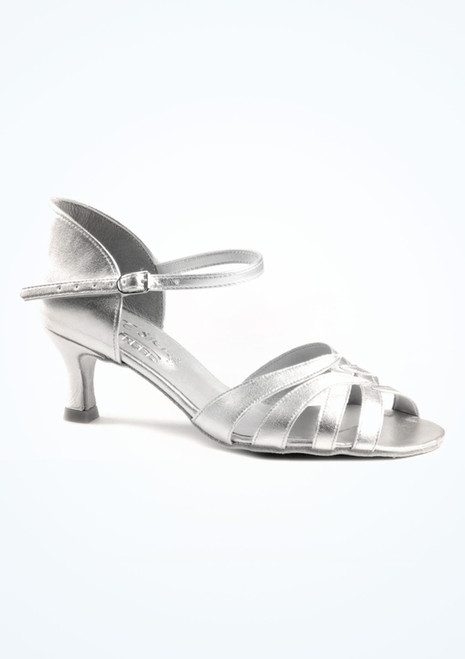 Dancesteps Waltz  Dance Shoe 2" - Silver Silver [Silver]