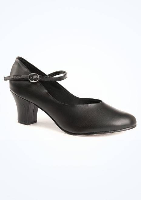 So Danca Character Shoe 2" Black Black [Black]